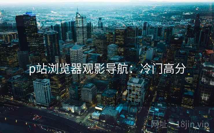 p站浏览器观影导航：冷门高分